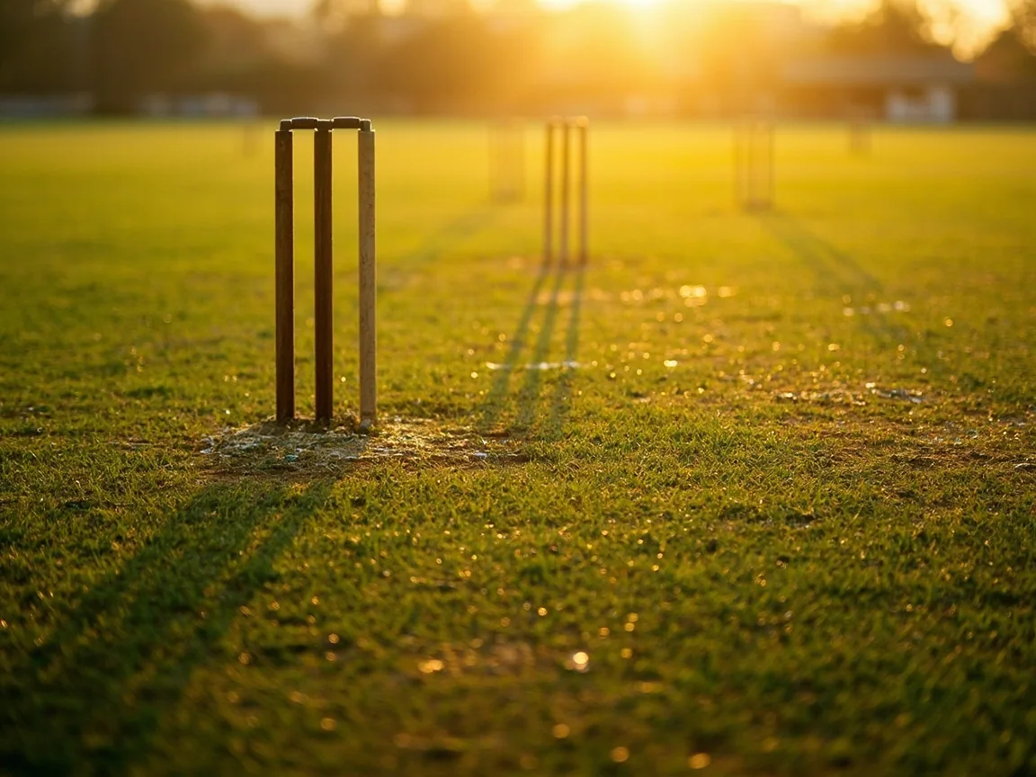 Dewy cricket pitch morning editorial